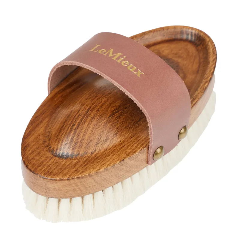 LeMieux Artisan Soft Goats Hair Brush - Brown